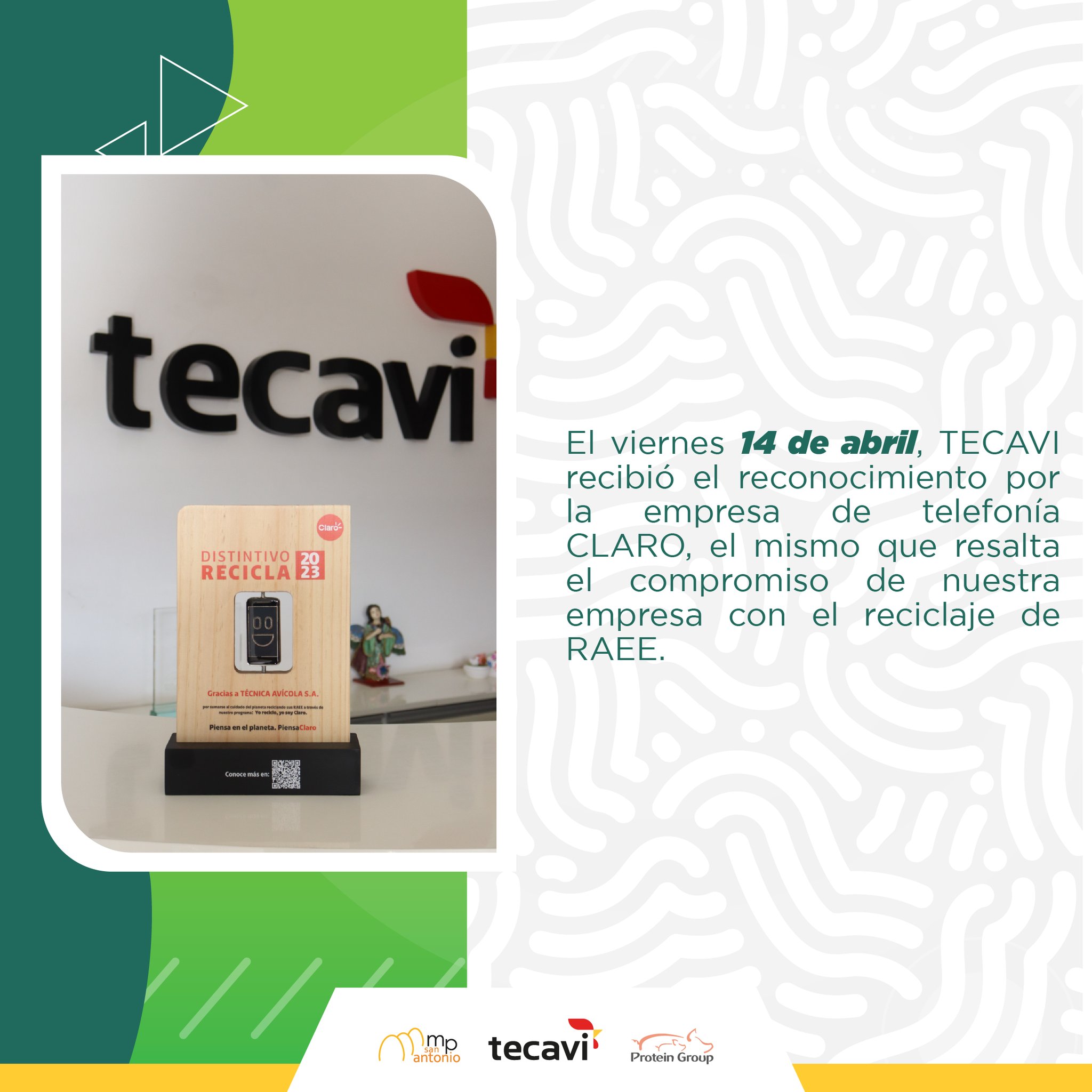 Tecavi - 🌍 Hoy celebramos el Día Mundial del Reciclaje y...
