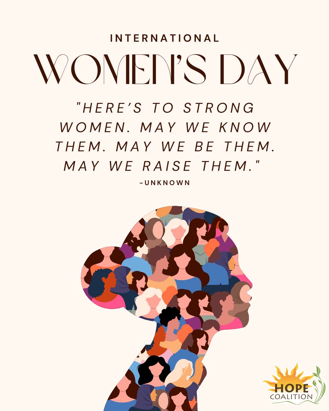 HOPE - Happy International Women’s Day! 💜 Thank you to the women who ...