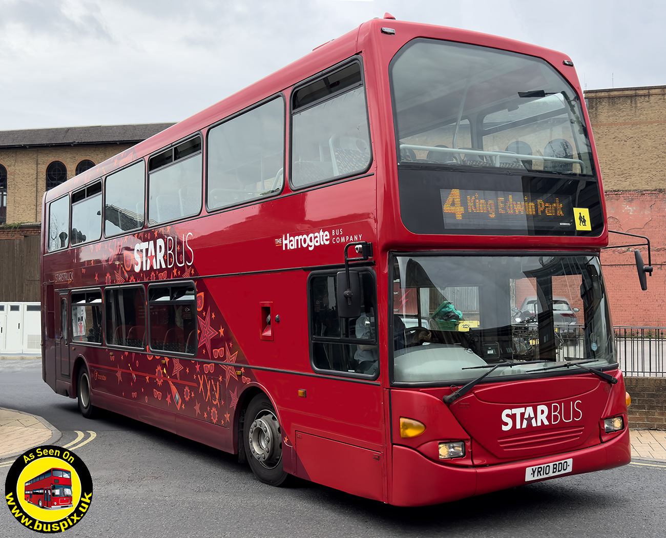Buspix - Transdev / Harrogate Bus Company 2105 (YR10BDO),...