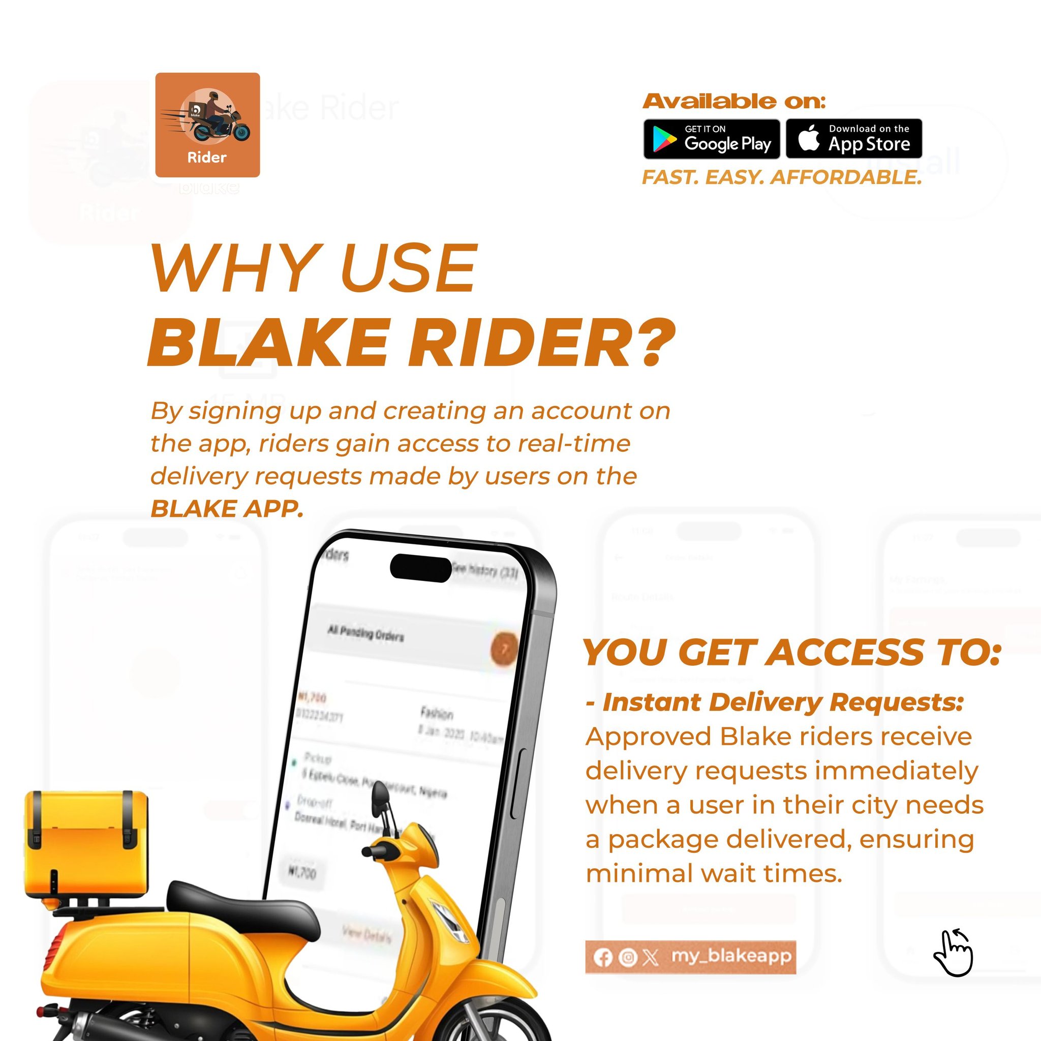 Blake App | Port Harcourt