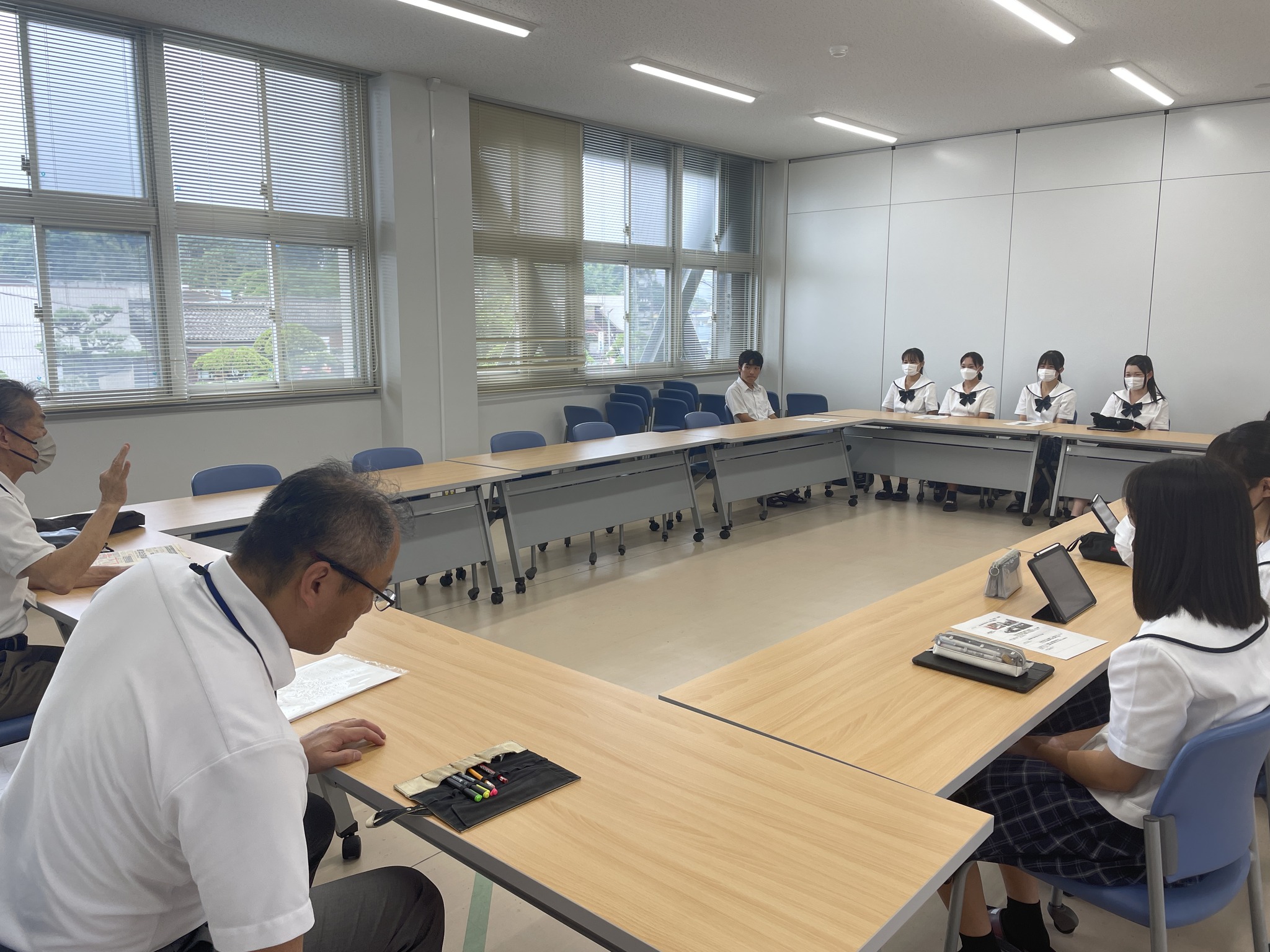 県立玉島商業高等学校 - 7/10玉テレの空き地活用方法を考えよう！...