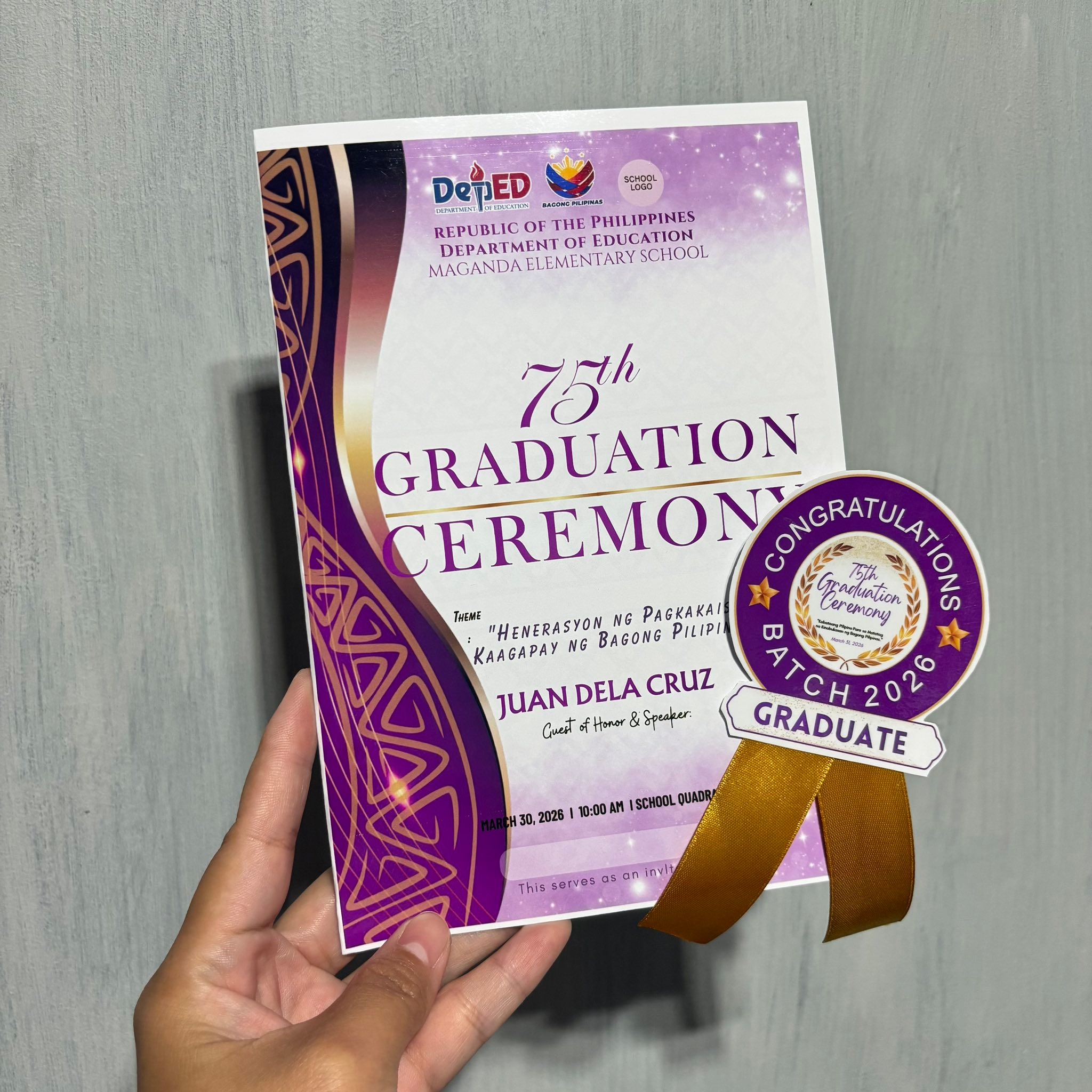 Teacher Artemis - New Design Ethnis Inspired Graduation... | Facebook