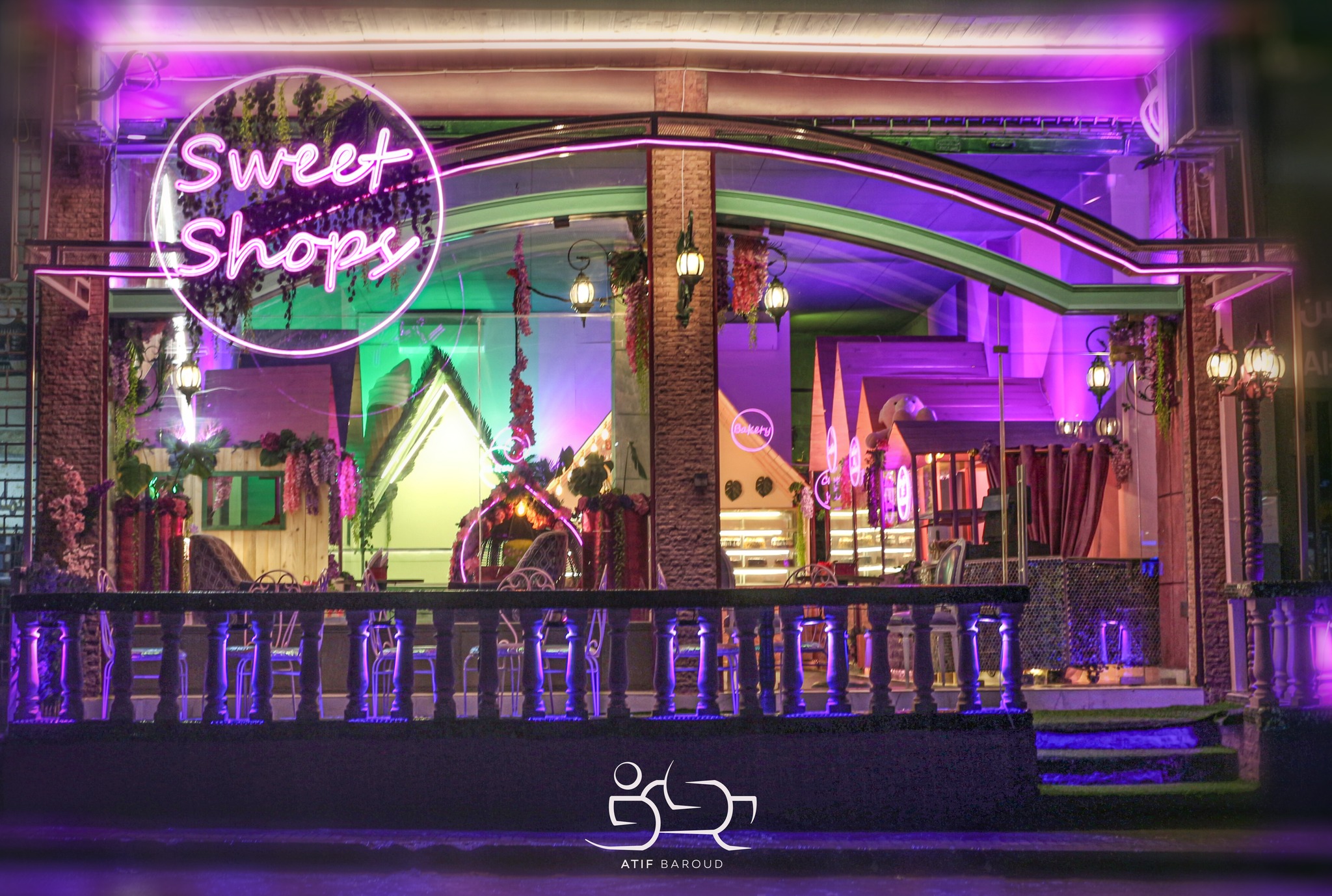 Sweet shopsهو محل حلويات جديد يقع في... - Atif Baroud Designs | Facebook