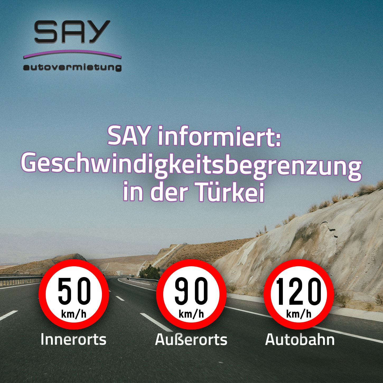 50 Kmh Zu Schnell Autobahn