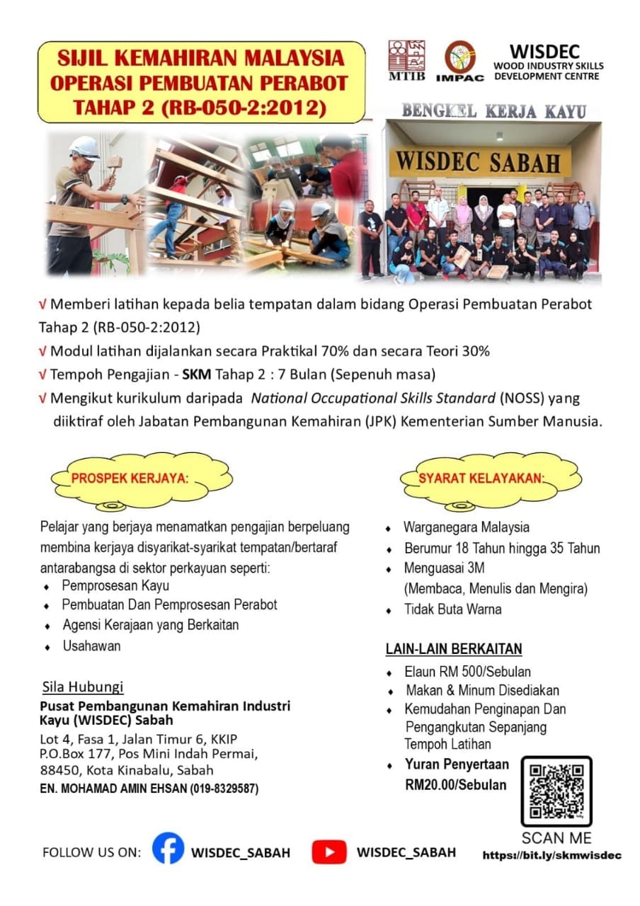 WISDEC_Sabah - Pengambilan untuk 1 Orang sahaja lagi.... | Facebook