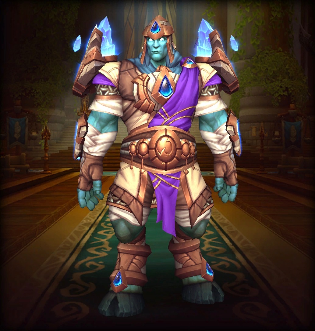 Icy - Here's the eagerly anticipated Draenei Heritage Armor set ...