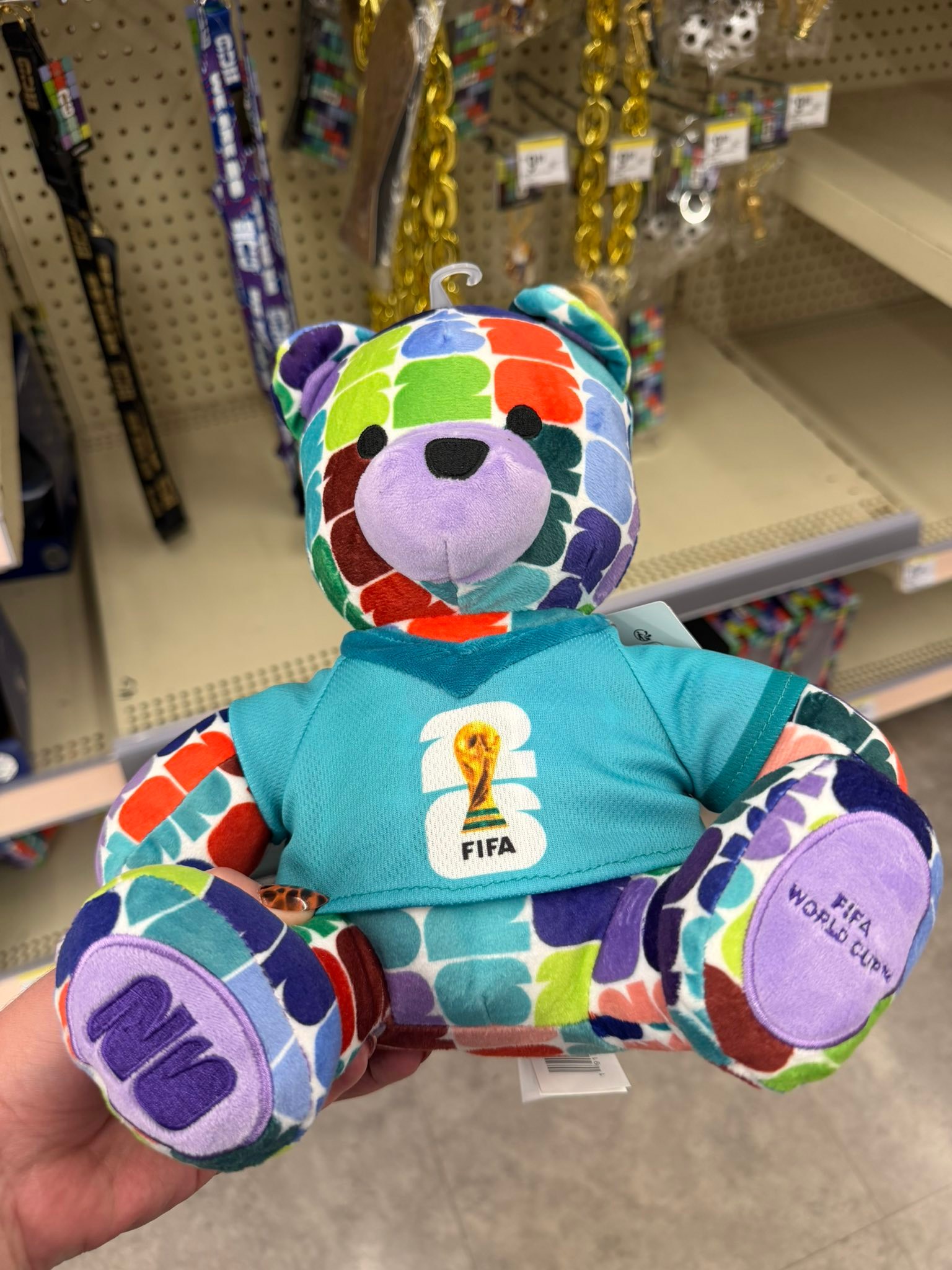 FIFA World Cup merch at Walgreens ⚽🏆🧸 #WorldCup2026 #soccer