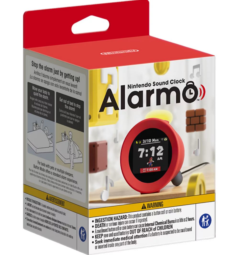 Nintendo Sound Clock Alarmo Hits Its First-Ever Record Low as a