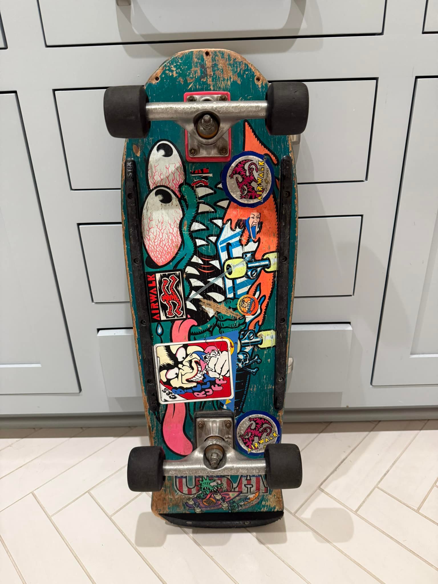 Vintage Skateboards: Santa Cruz Slasher from the Mid-80s