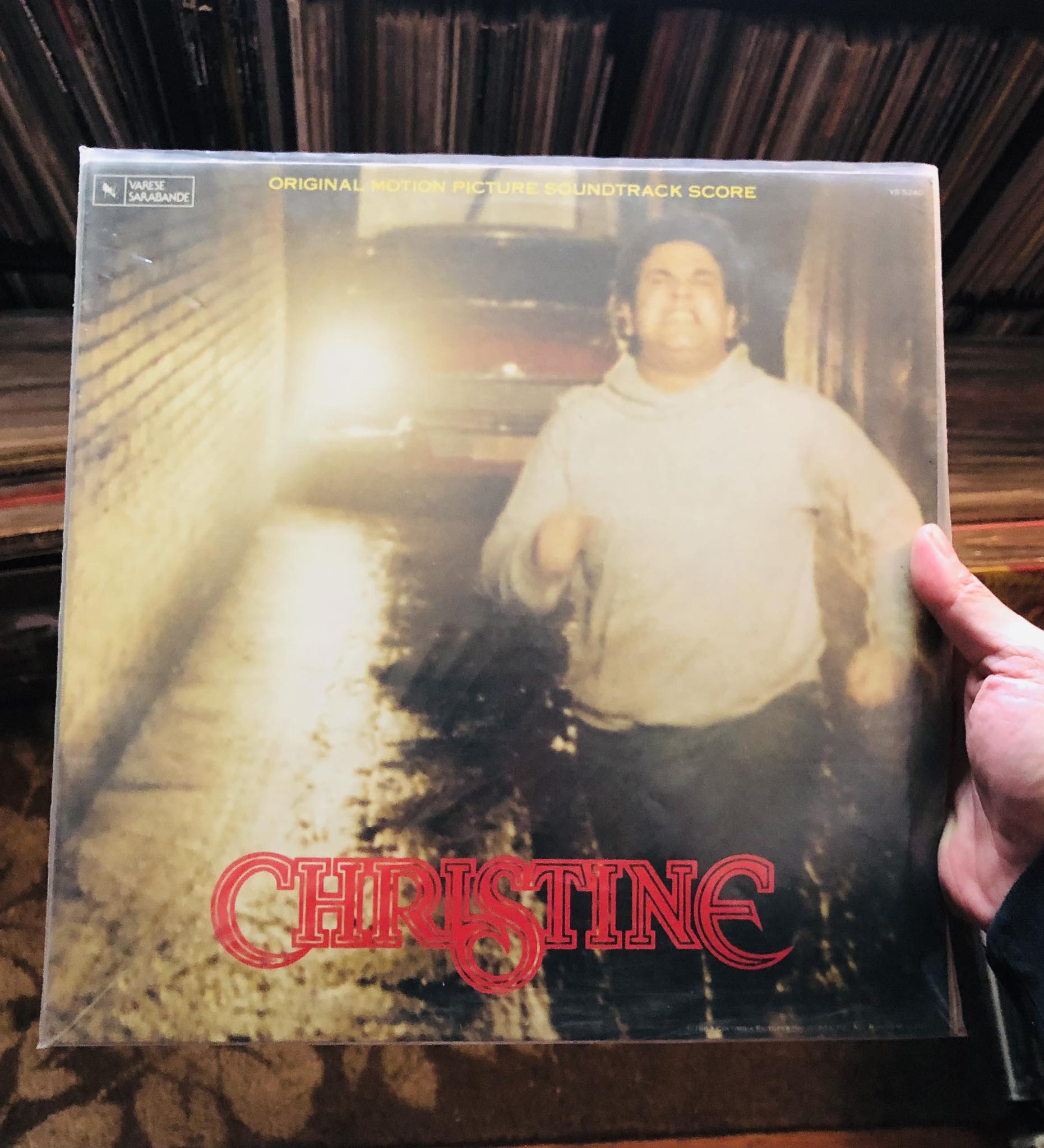 I wonder if the Christine soundtrack was ever on cd or 8 track