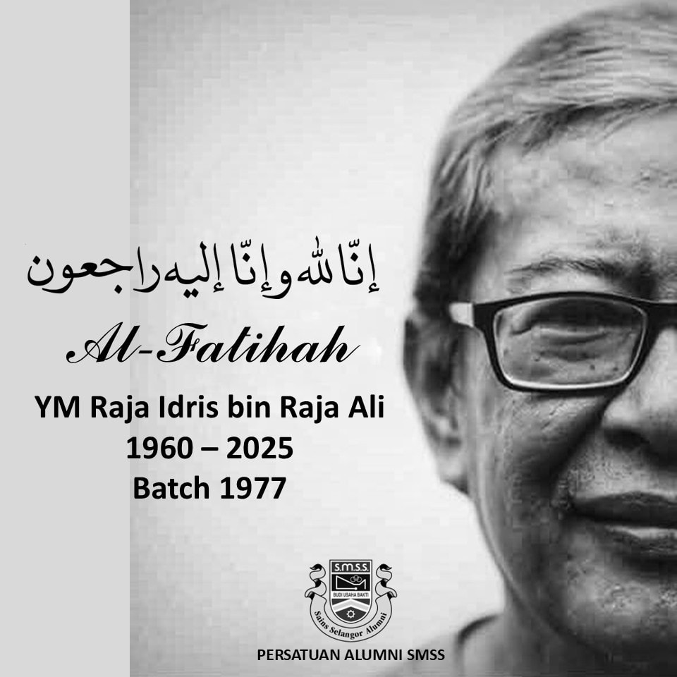 Persatuan - Dukacita dimaklumkan bahawa YM Raja Idris bin Raja Ali ...