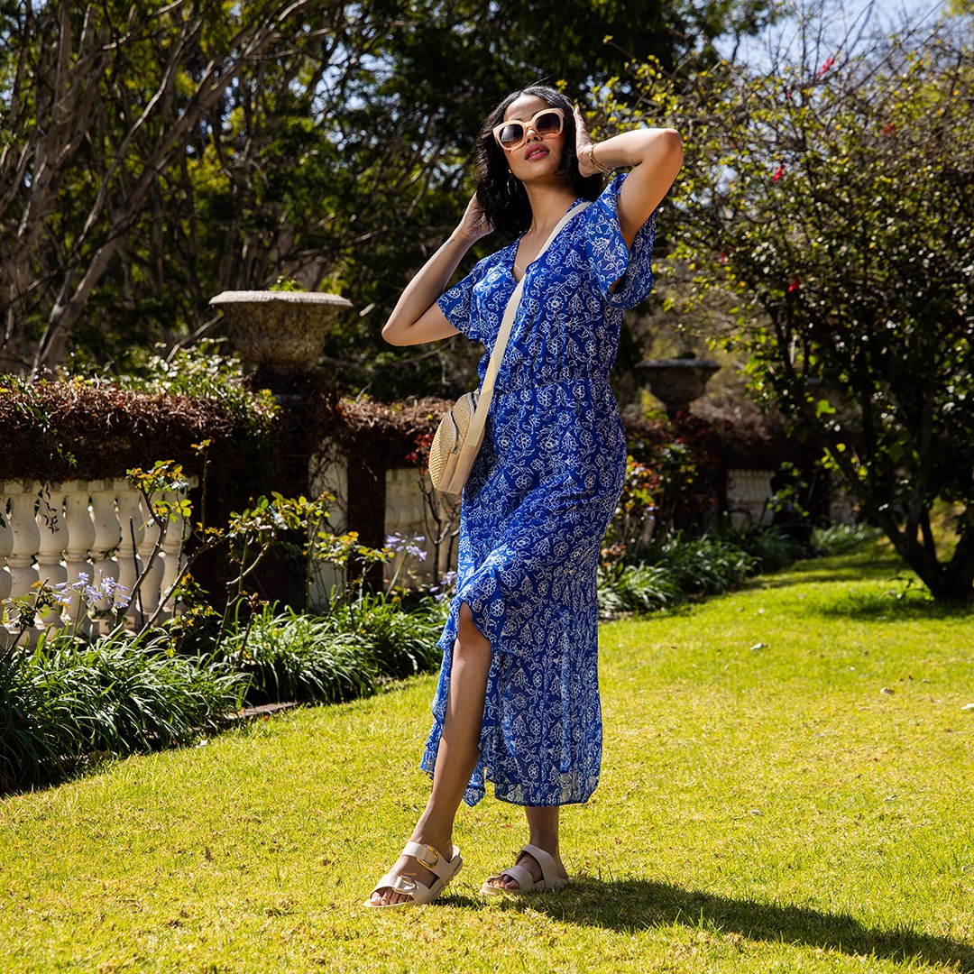 chinese dress ladies Jet Cutout Maxi Dress  Something By Sonjia