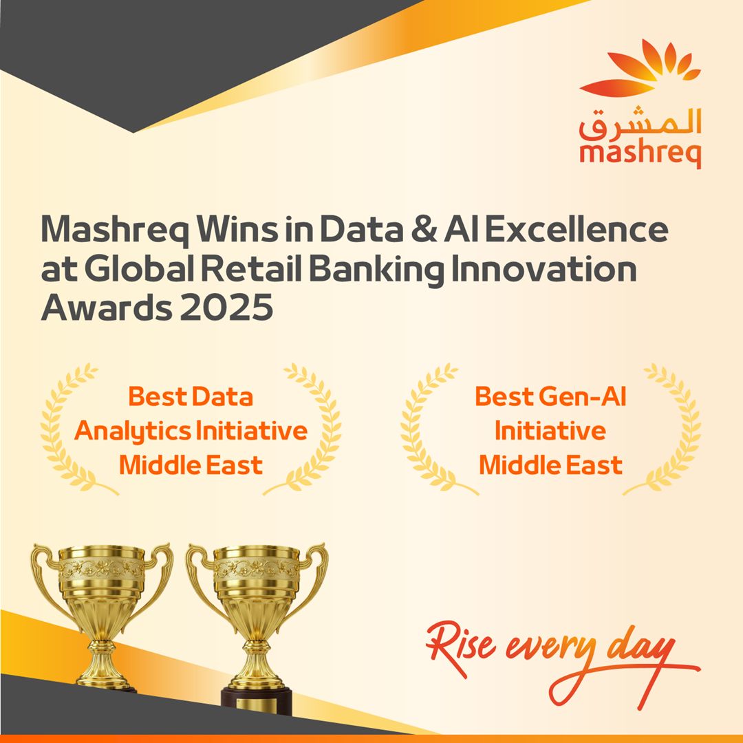 MashreqNeo - We are proud to announce that Mashreq has been recognised ...