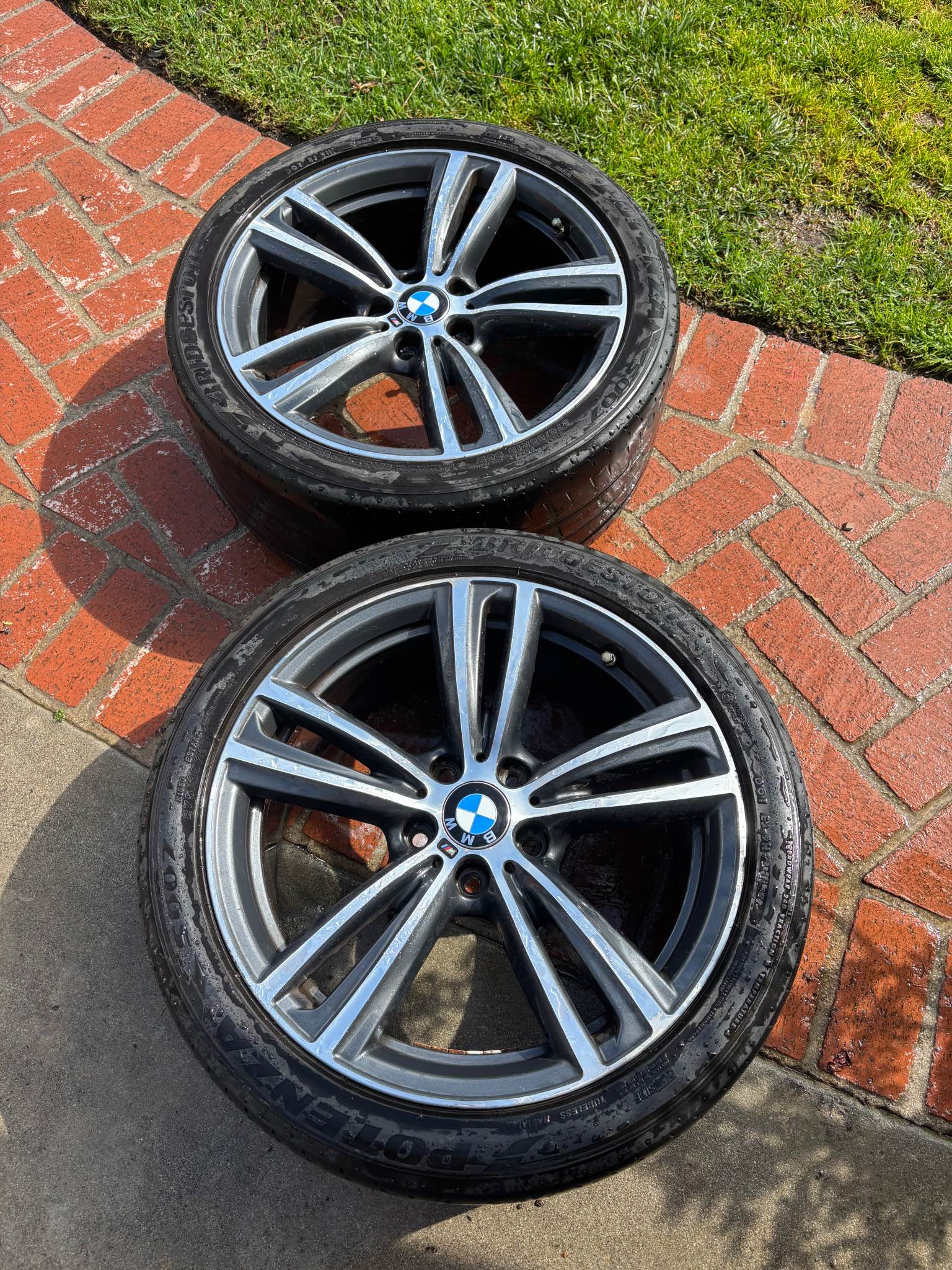 BMW 442M M Sport Wheels & Tires – 19” Staggered (F30 340i) - Car Wheels ...