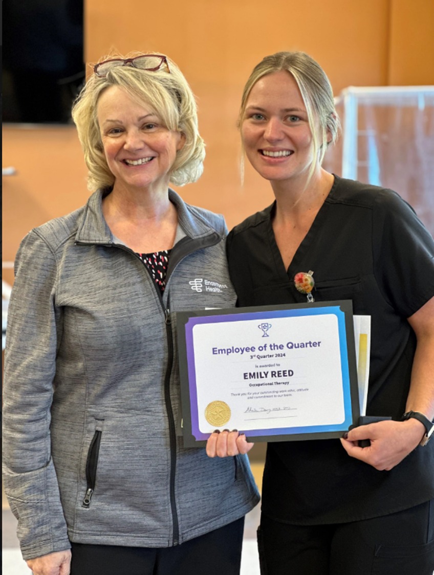 Congratulations to Emily Reed for being... - Encompass Health | Facebook