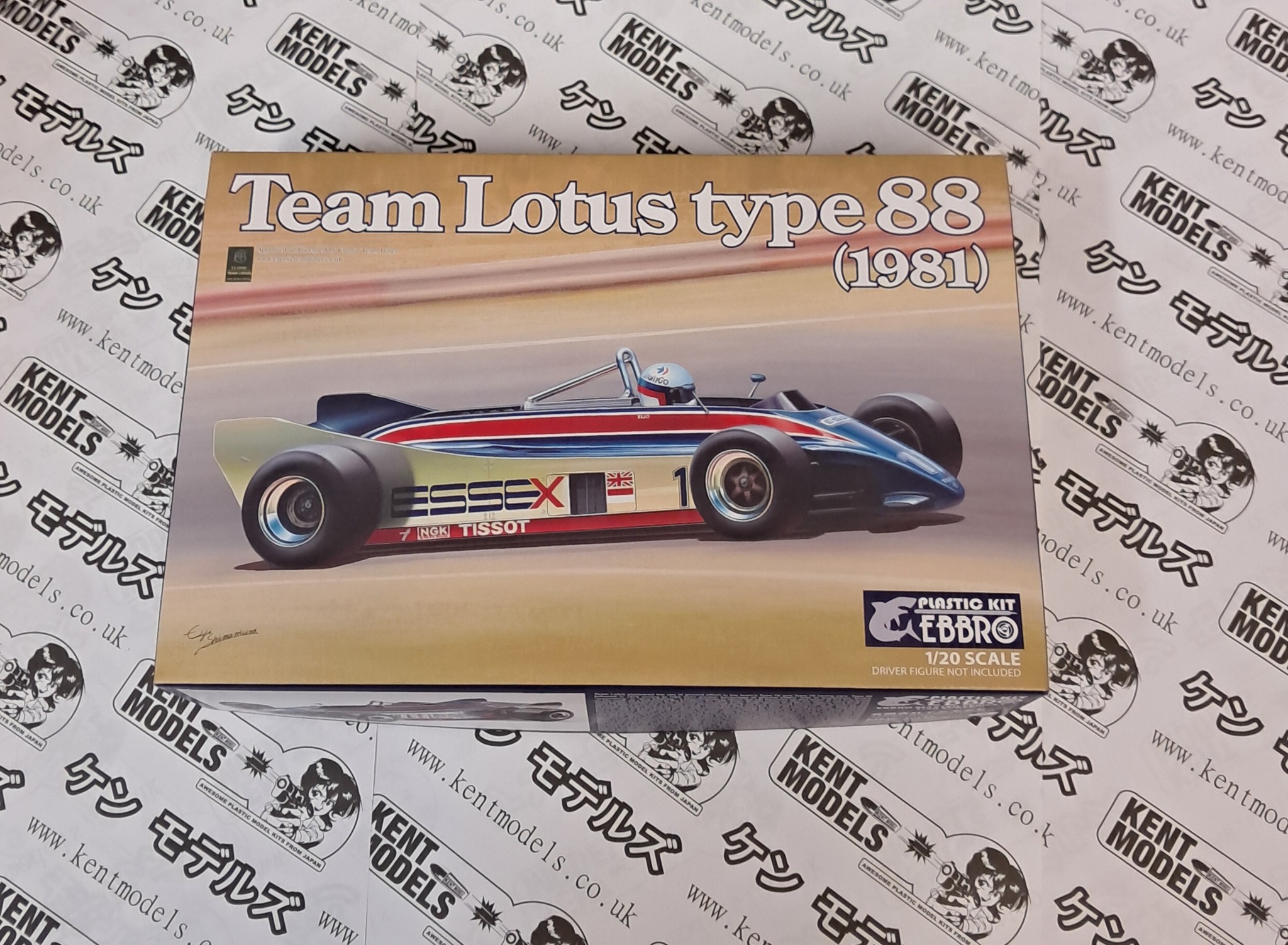 Ebbro 1/20 Lotus 88B complex F1 model kit