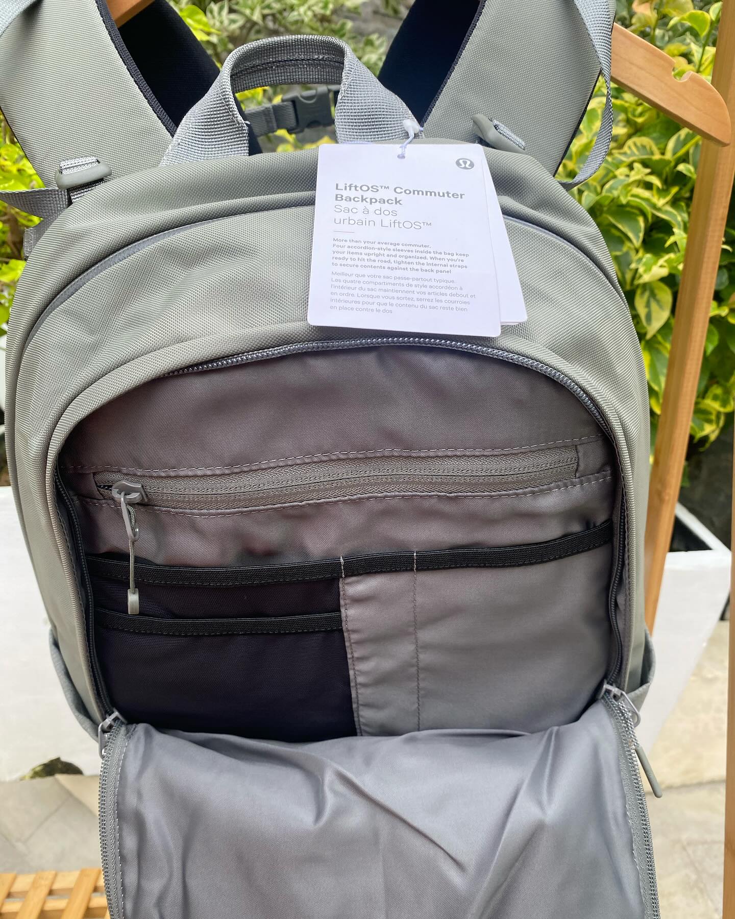 On-hand: LuLulemon LiftOS Commuter Backpack 20L. More than your 