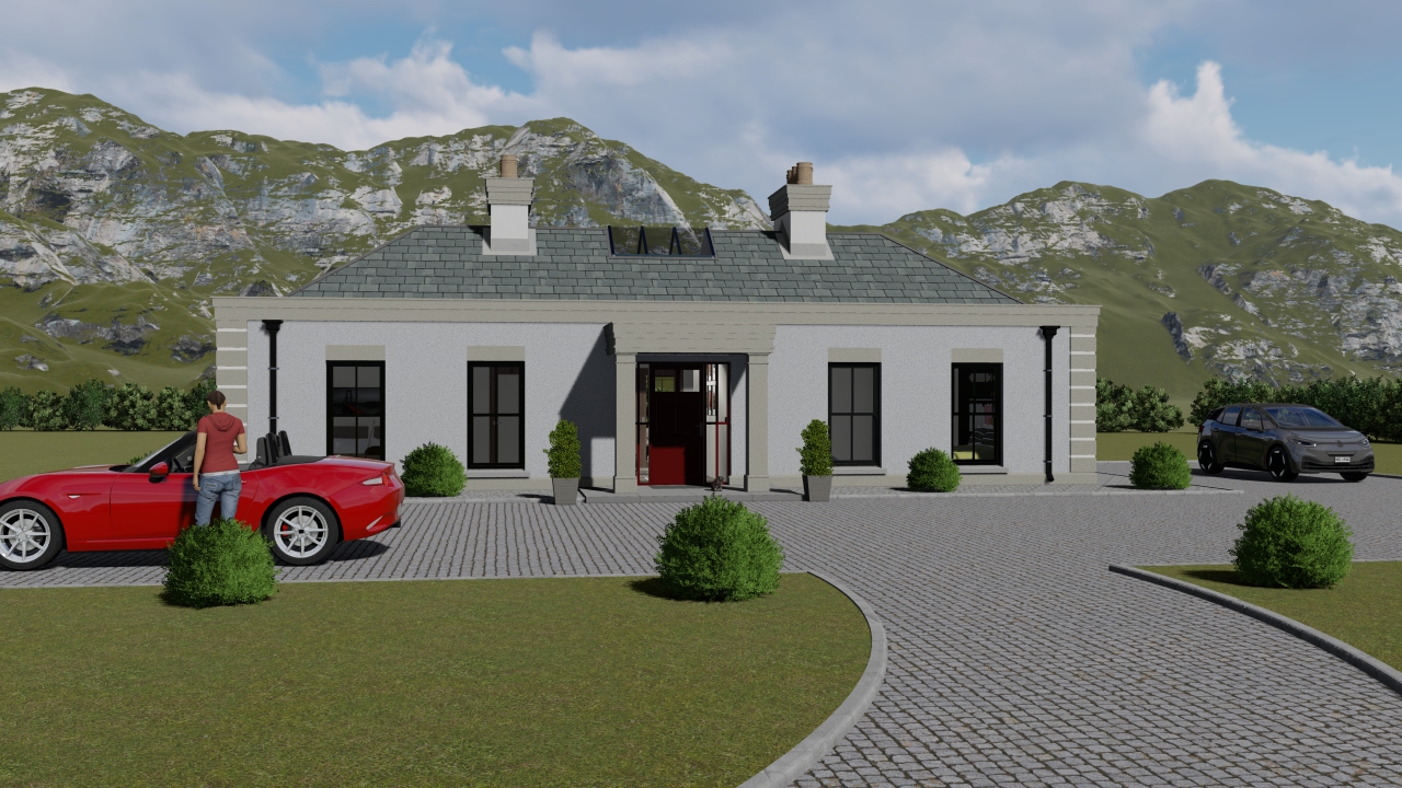 Our bw074 design is a 160m², 3... - Irish House Plans.ie
