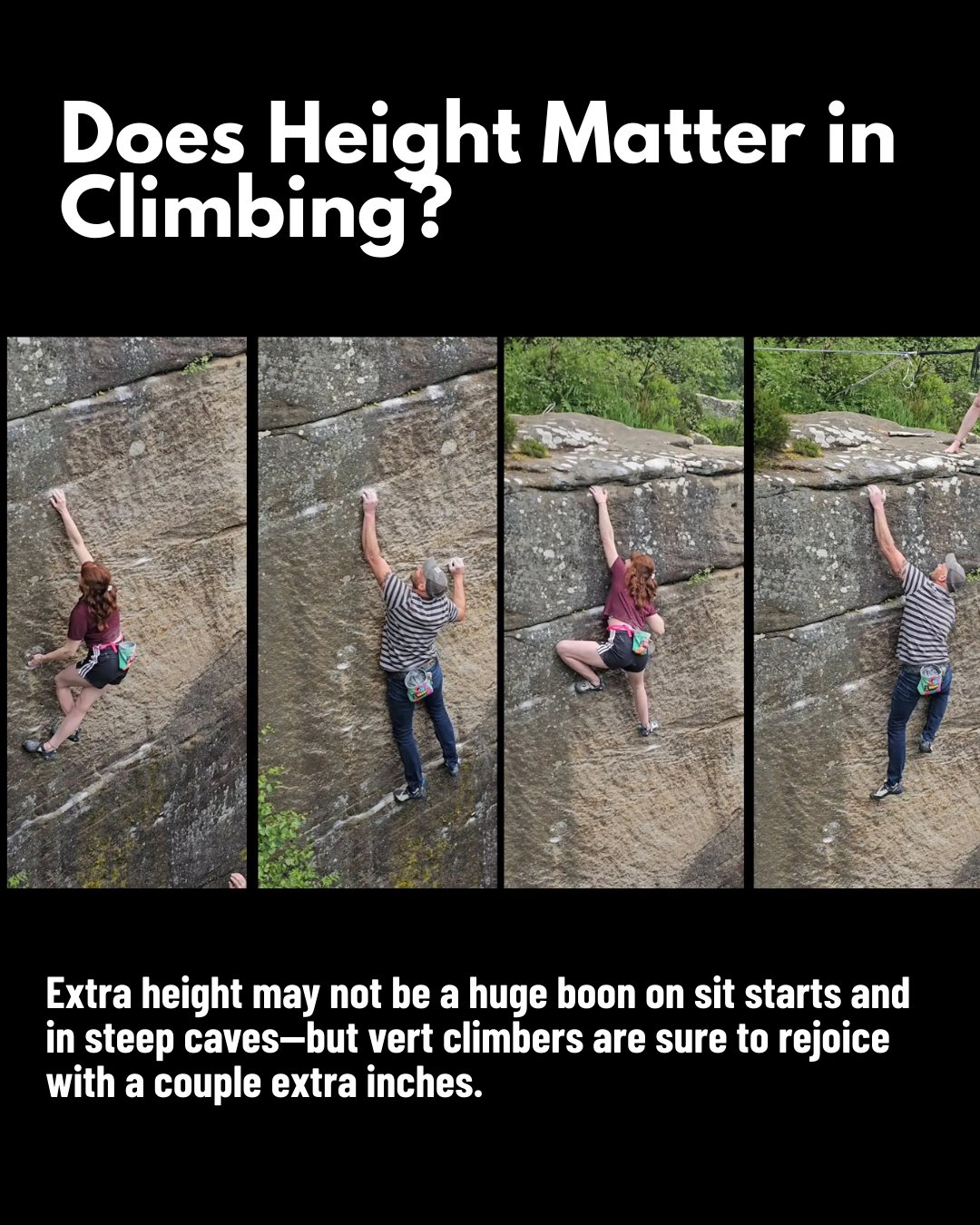 Climbing - Does Height Matter in Climbing? This Video Is the Best ...