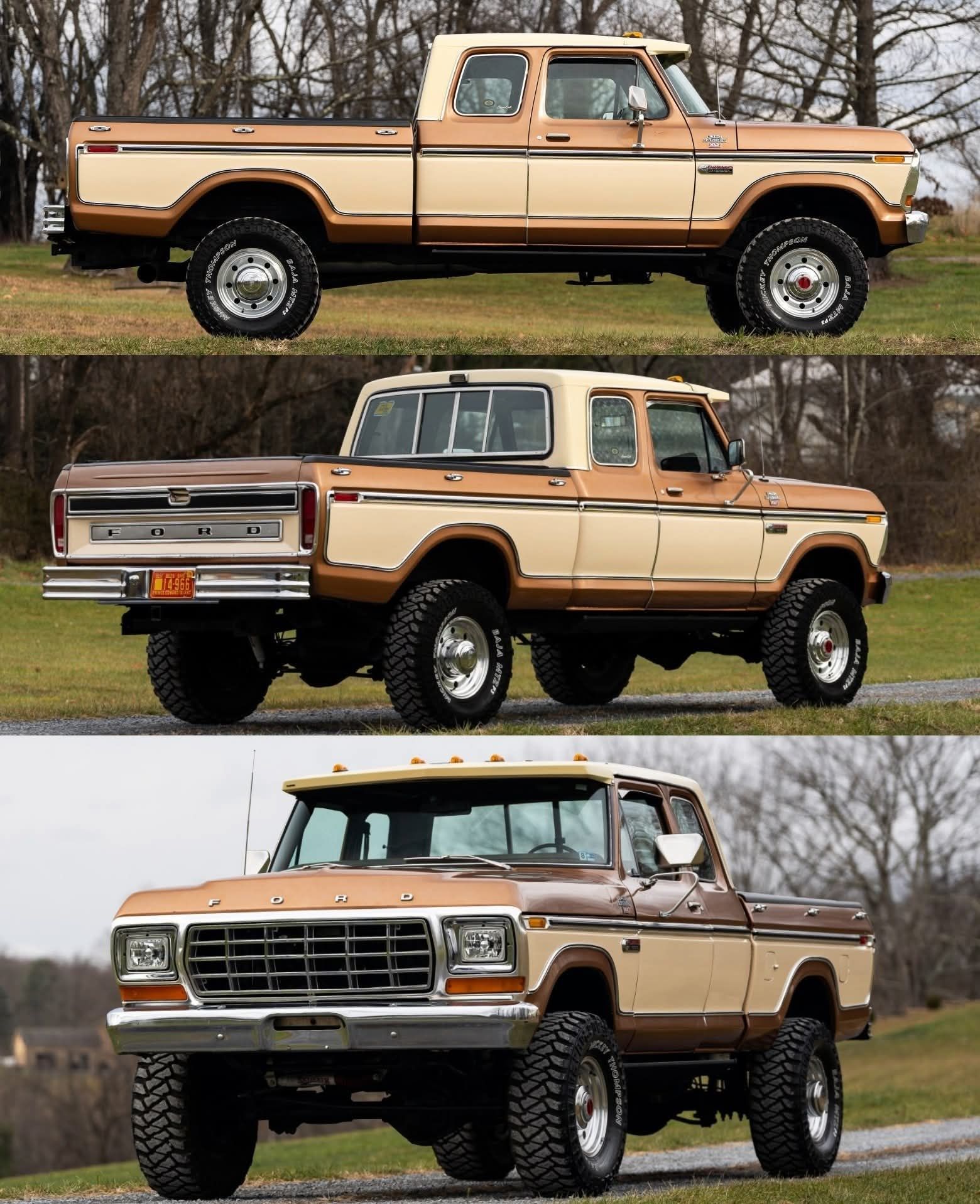 1979 Ford F-150 classic American pickup truck