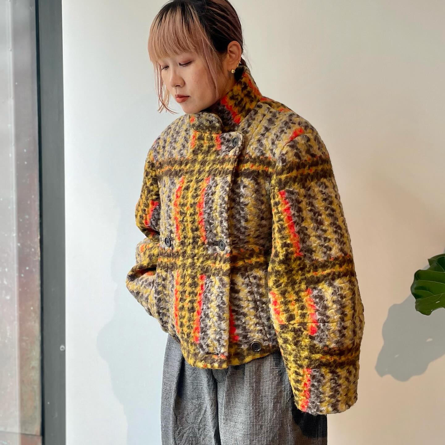 2024.8.16 HENRIK VIBSKOV Moonlight Jacket Multi Colored Checks 