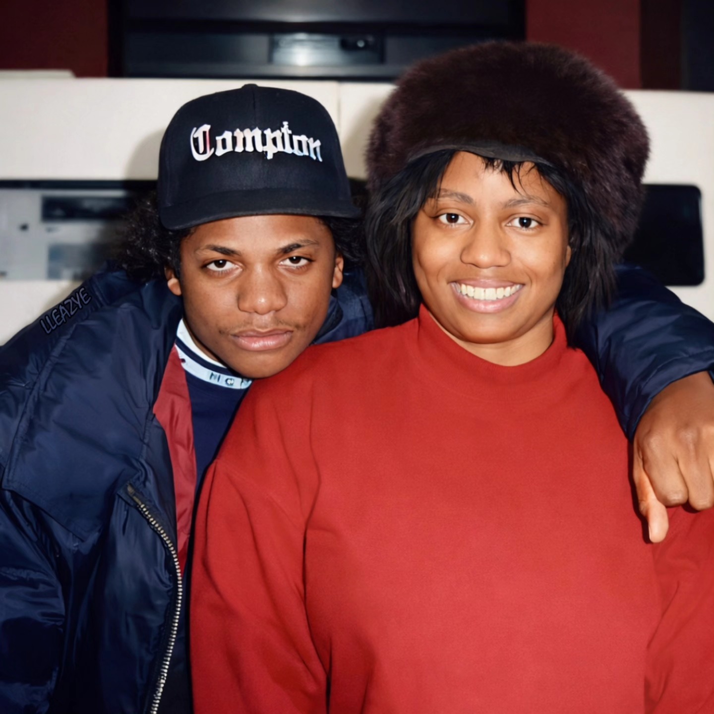 Eazy knew his fashion. You can see him here rocking an