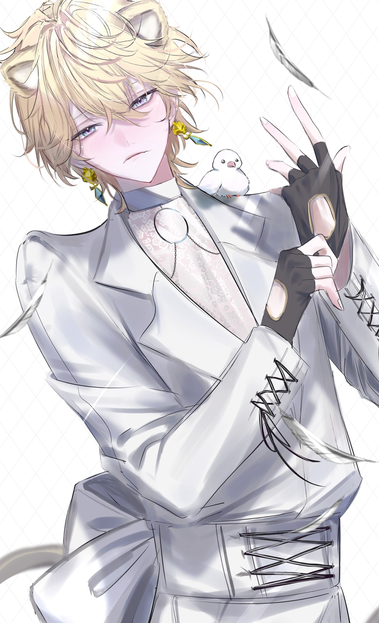 希婆爸爸真難當 #Shippo尾巴 #台灣 #寵物 #鳥寶 #白文鳥 | Shippo 尾巴