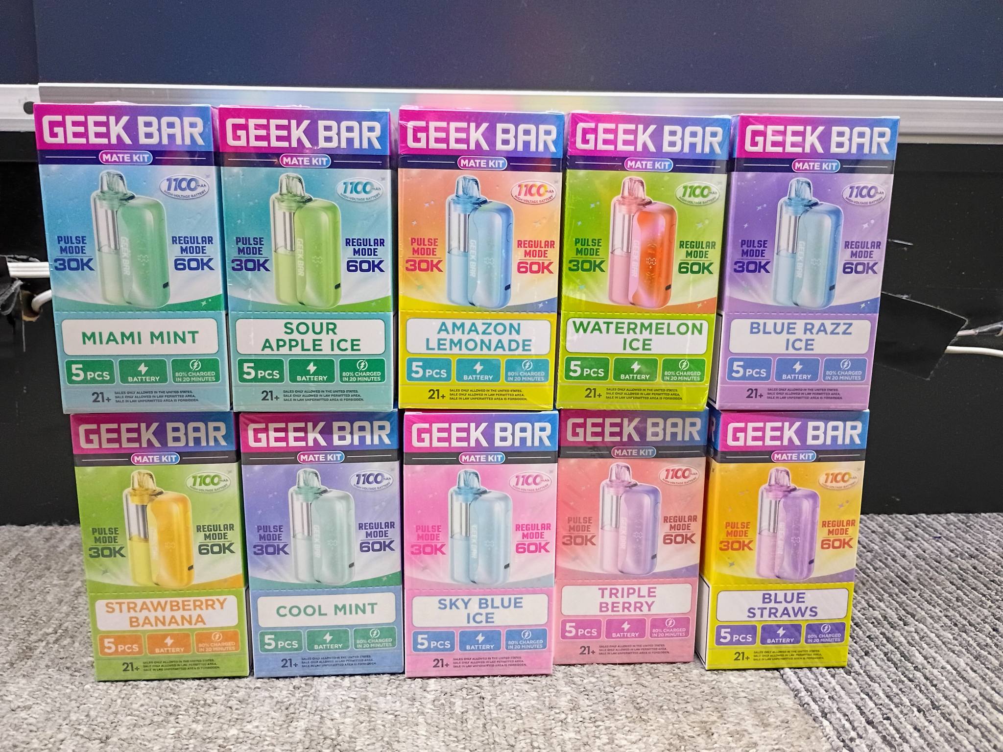 geek bar flavors at gas stations Which sell Pulse X bars? Flavor:Fucking Fab 25k puffs Geek Bar Cherry Bomb