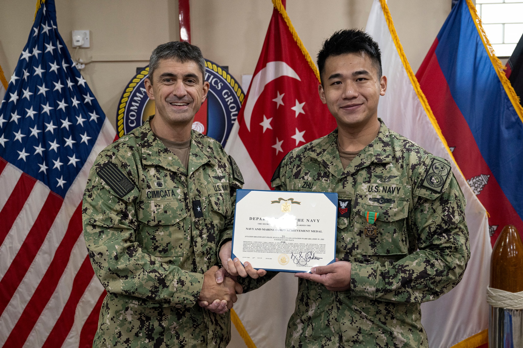 Congratulations to every Sailor recognized and awarded during COMLOG ...