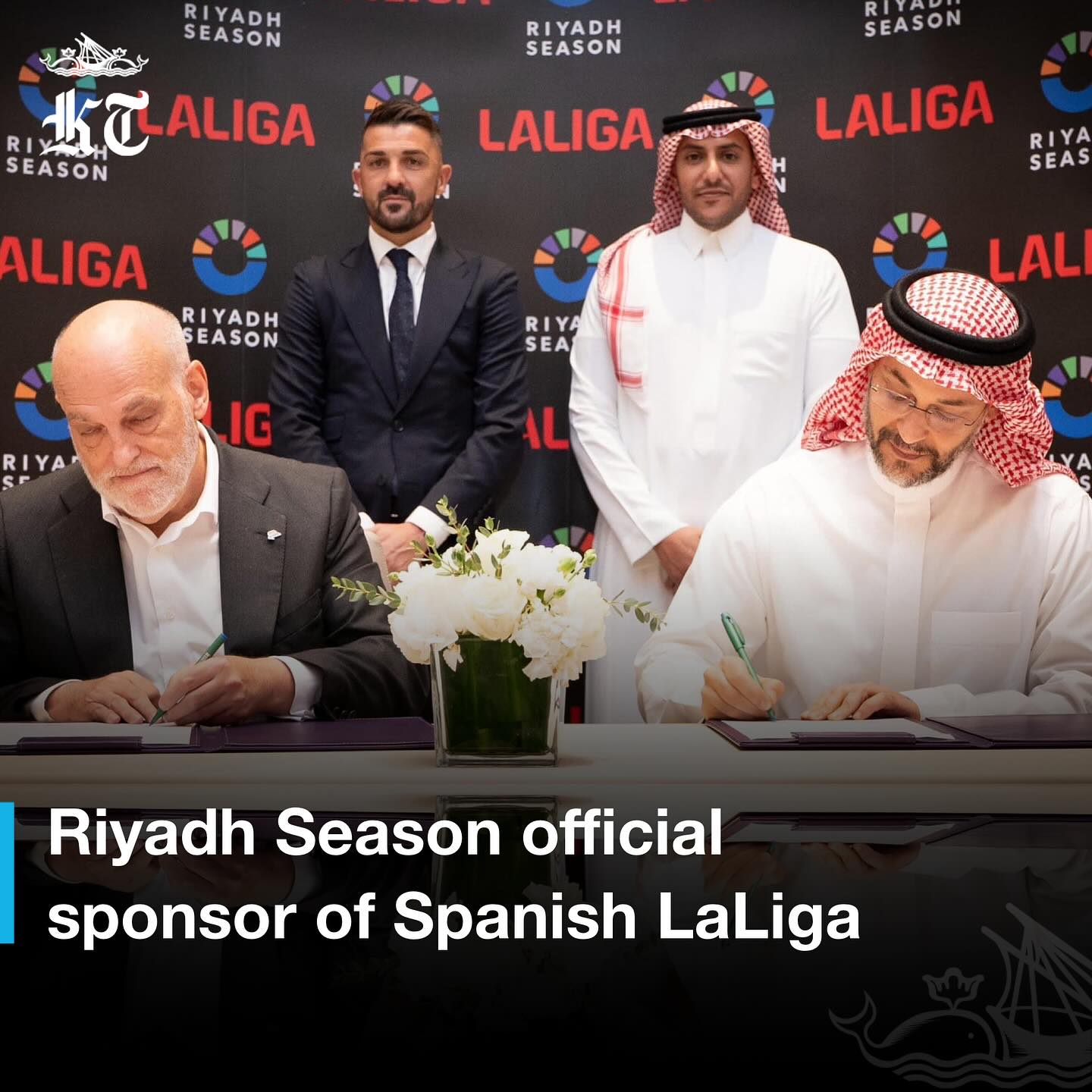 Kuwait - #Saudi Arabia signed Tuesday a three-season partnership deal ...