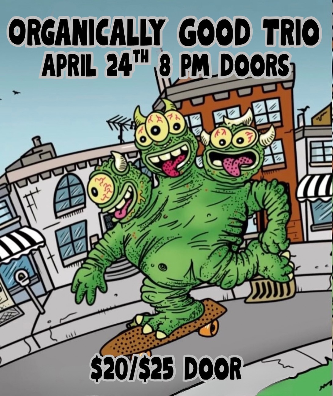 Lizard - 🚨Just Announced!🚨 Organically Good Trio returns to the