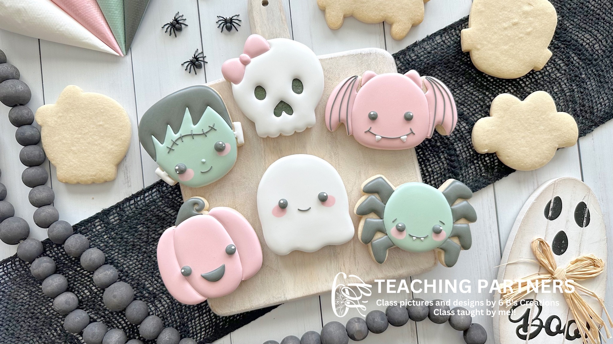 Cute Halloween Fun Cookie Class