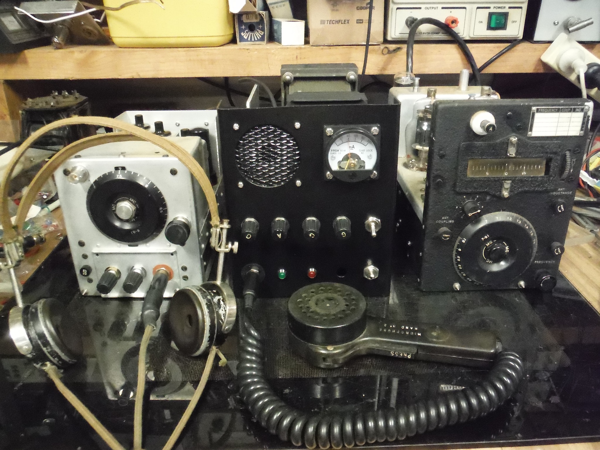 Arc 5 command transmitter setup and rack configuration