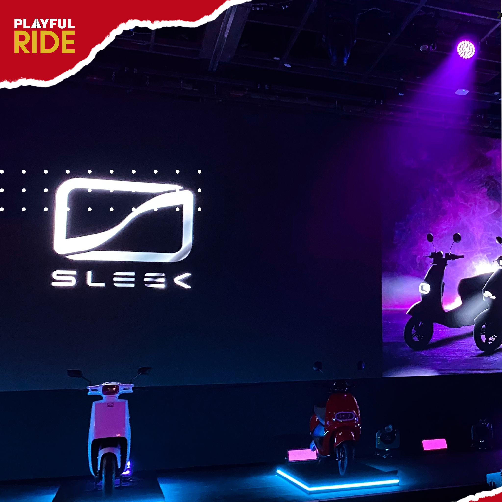 Playful ride - SLEEK EV เปิดตัว S Drive 1.0... | Facebook