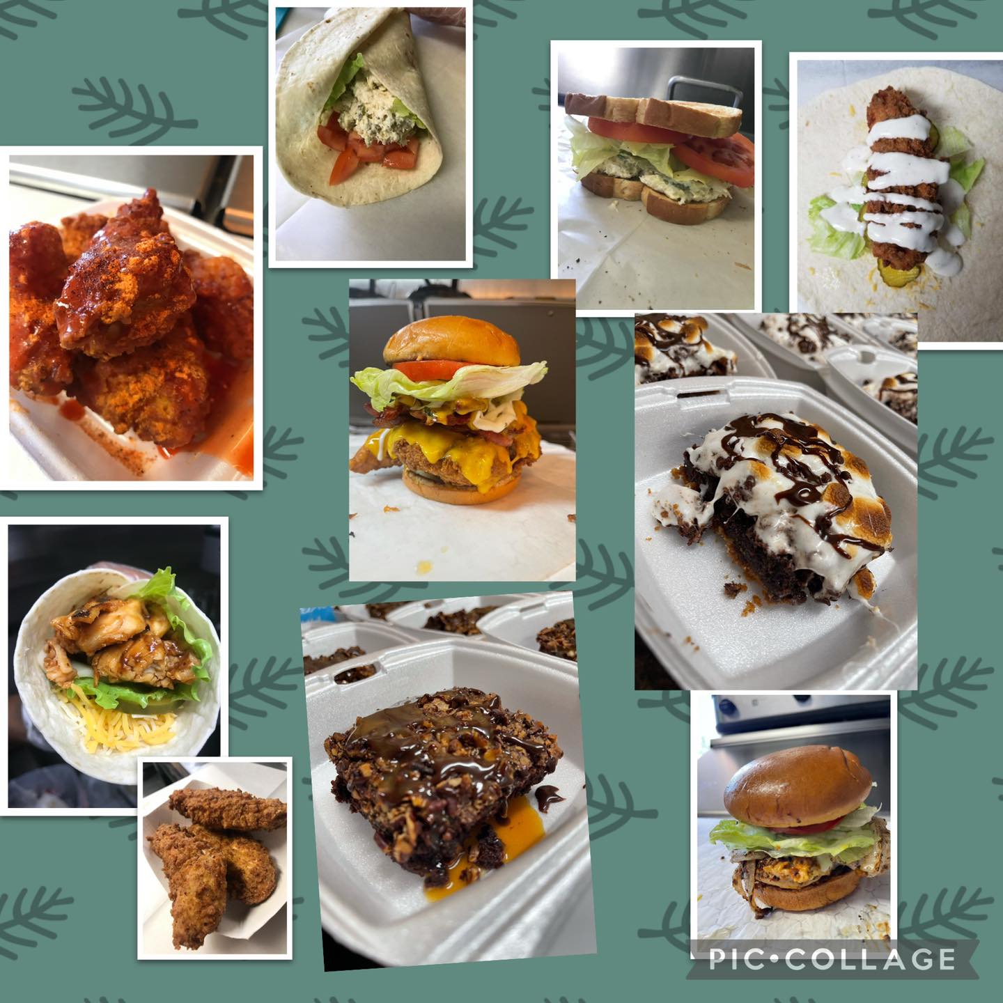 RJ's Chick-Inn menu with wings, strips, and nuggets | Los Lunas, NM