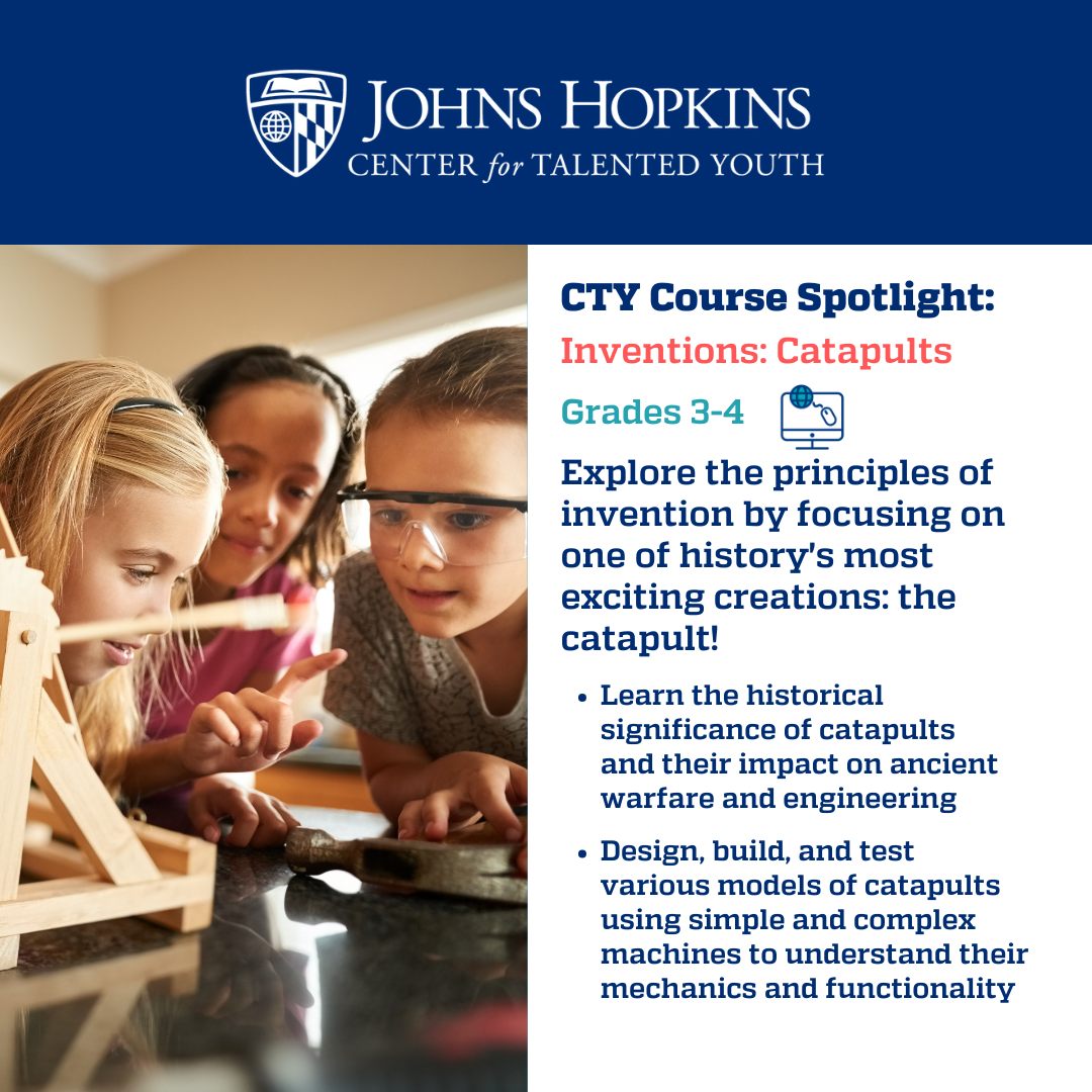 Registration is... - Johns Hopkins Center for Talented Youth
