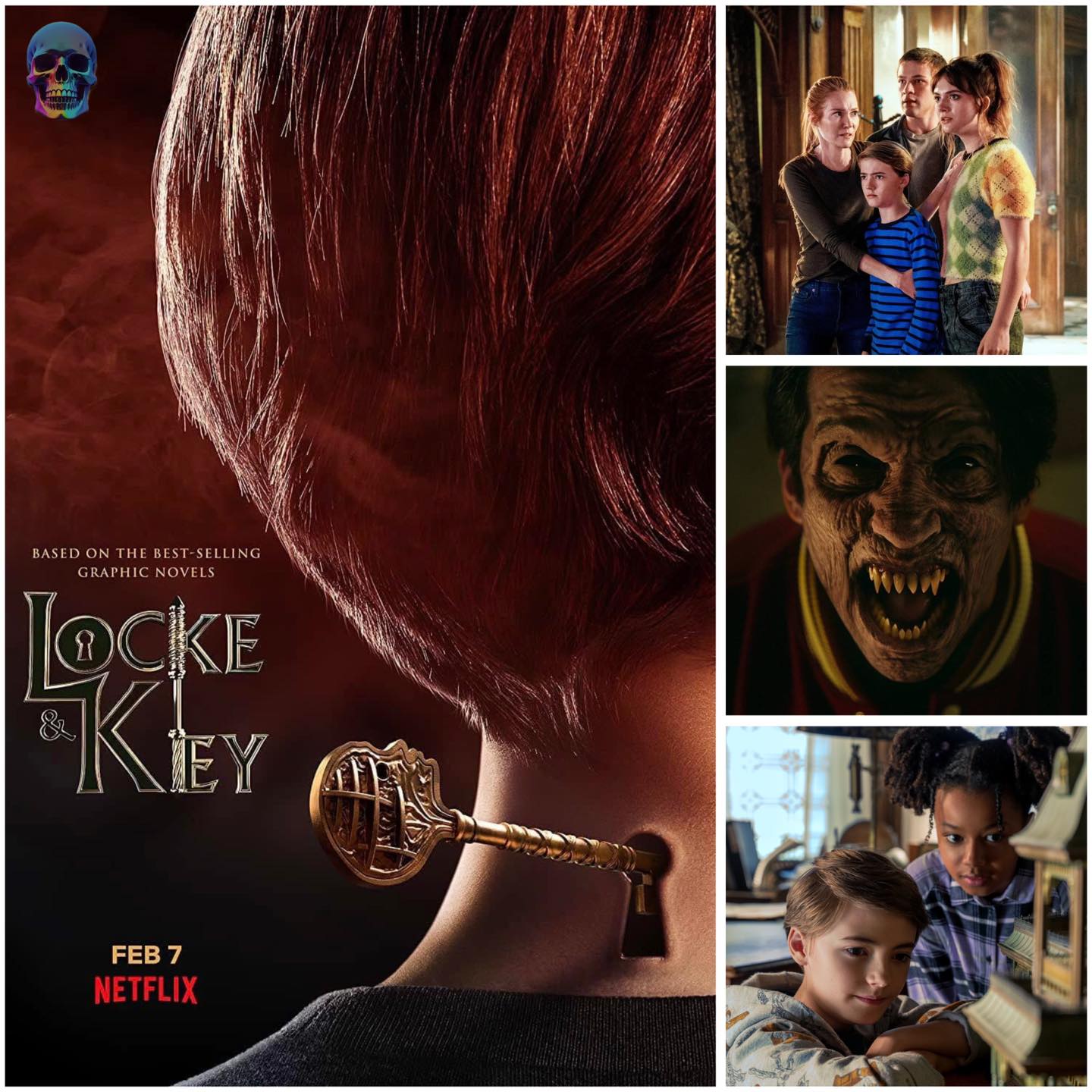 On This Day In Horror - 📺On February 7, 2020 the series “Locke & Key ...