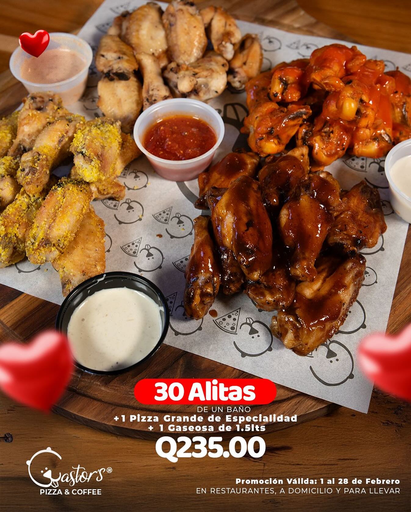 Castor's - 🍕🦫🔥 ¡Las Alitas de Castor’s Pizza han llegado para ...