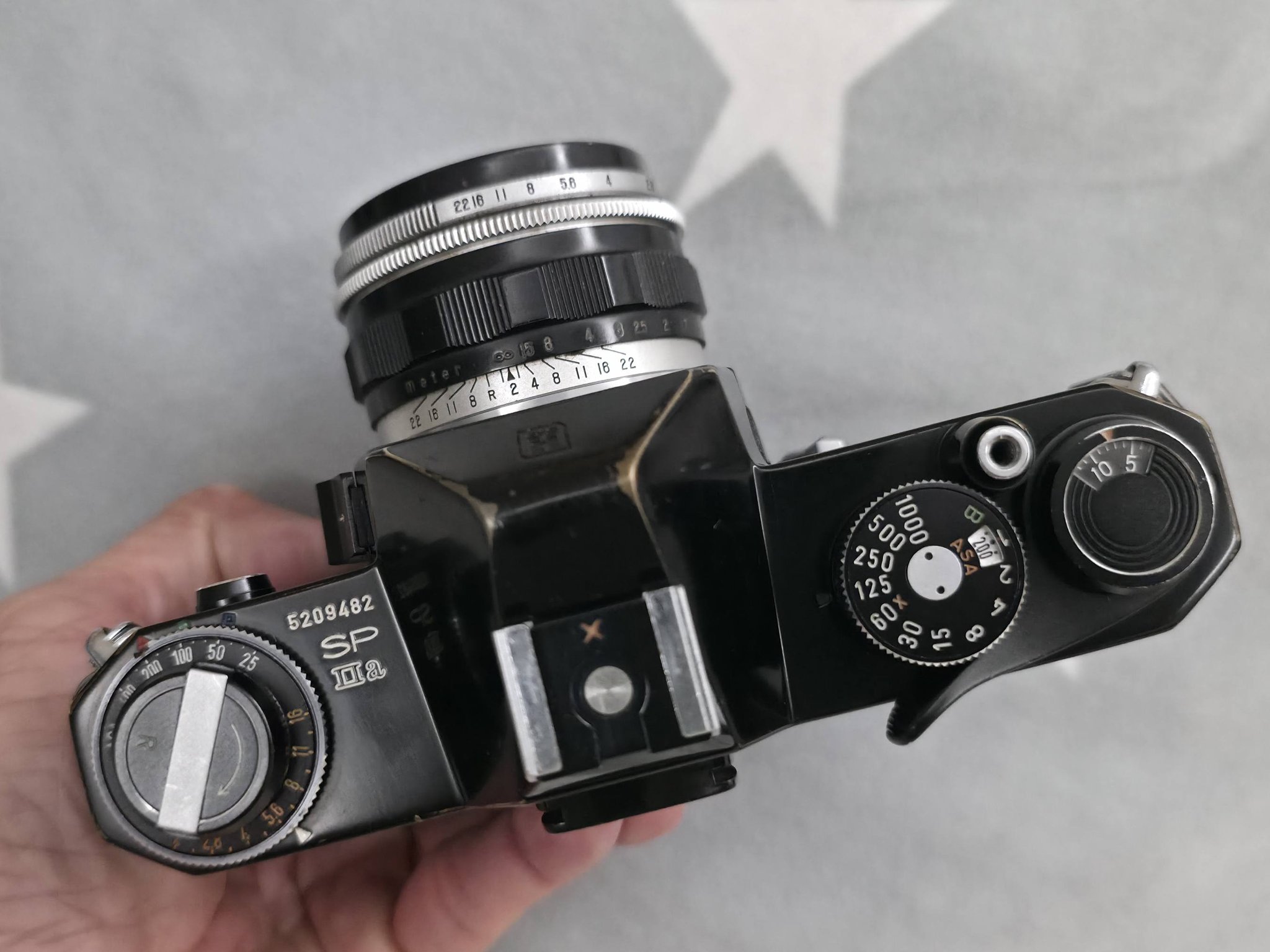 1971 Honeywell Pentax Spotmatic SP IIa with 1957 Takumar 58mm f2 lens