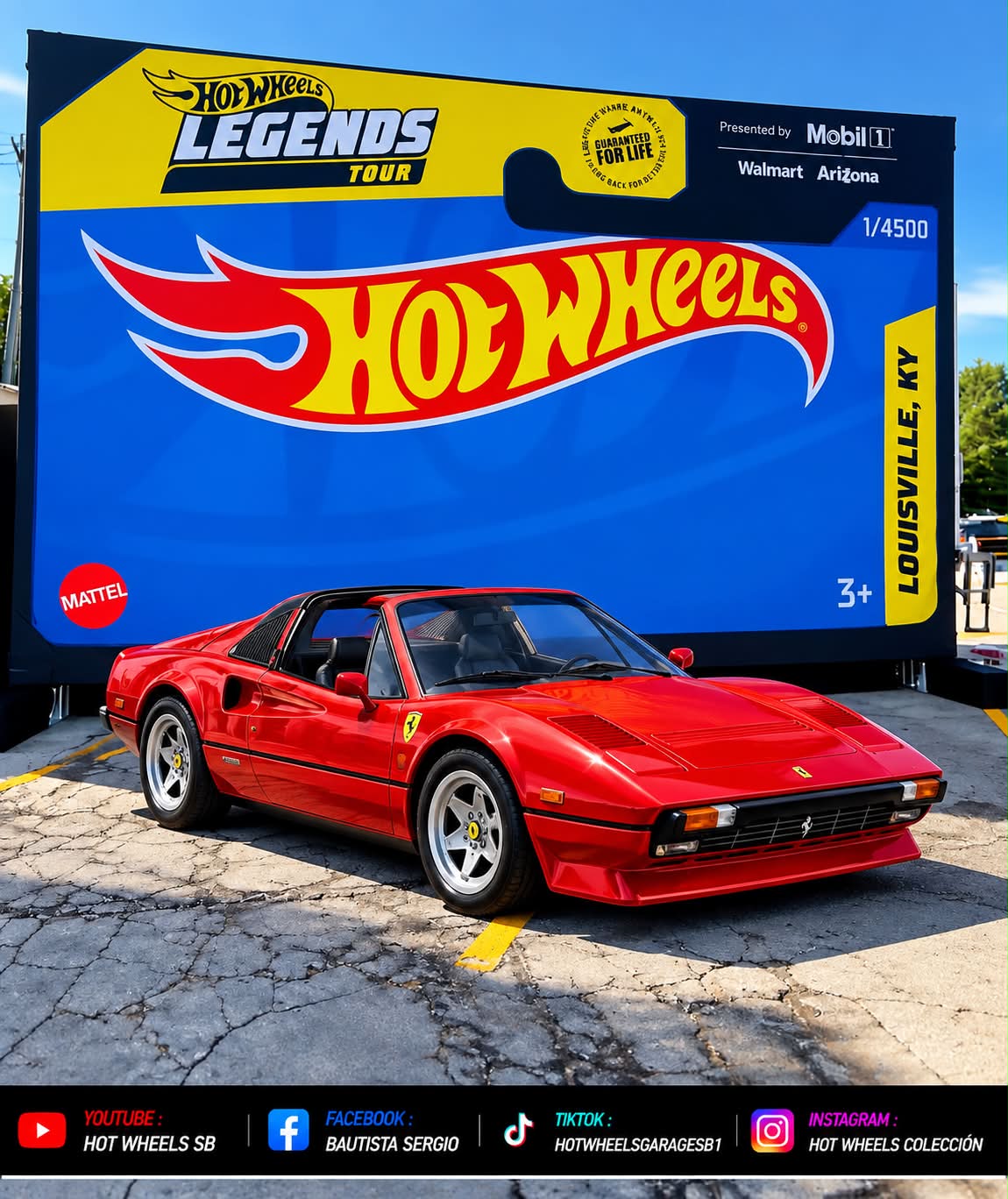 red Hot Wheels Ferrari 308 GTS for the 2027 mainline series
