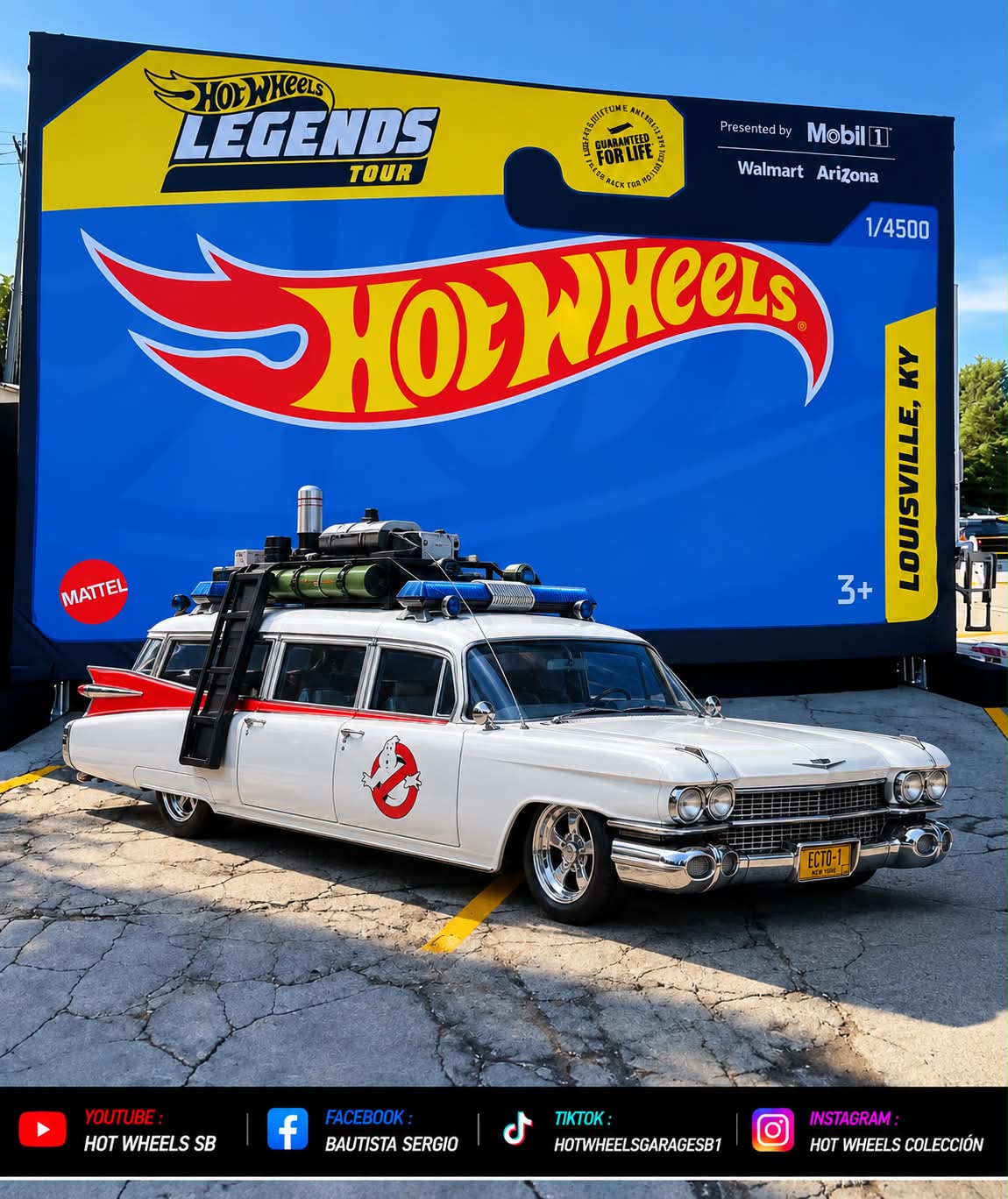 【未開封】HotWheels Ghostbusters Ecto-1 ハロウィン the Hot Wheels 2014 Halloween Exclusive Ghostbusters Ecto-1