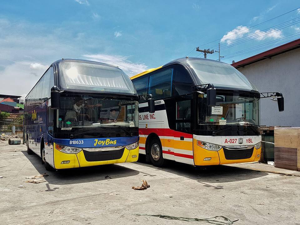 Philippine - Blue and Yellow Magnates JoyBus Premier Class (optd. by ...
