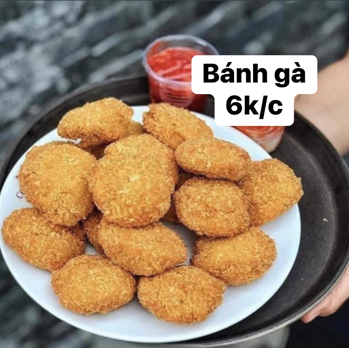 Bánh Rán Hoàn - Gà... - Bánh Rán Hoàn - Gà Xiên & Bánh Gà
