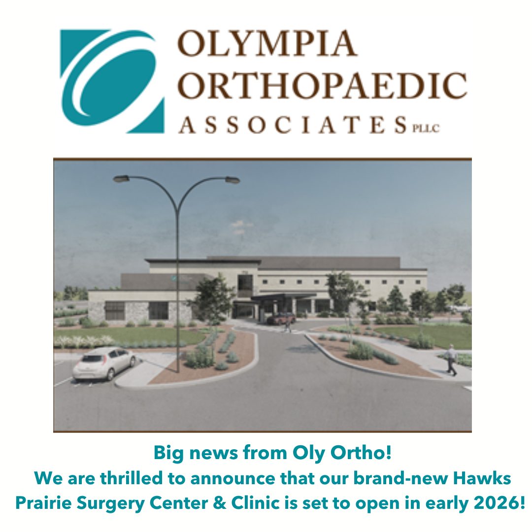 It’s official! We’ve... - Olympia Orthopaedic Associates | Facebook