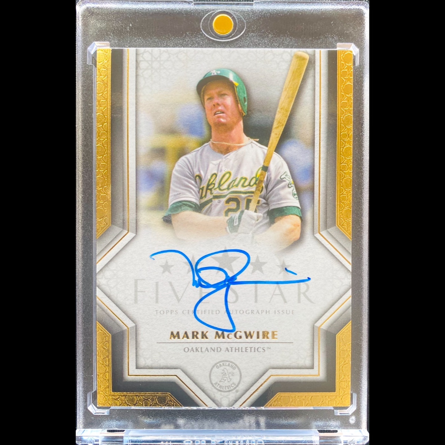 2021 Topps Inception - Autograph Patch Green #APC-IA Ian Anderson 