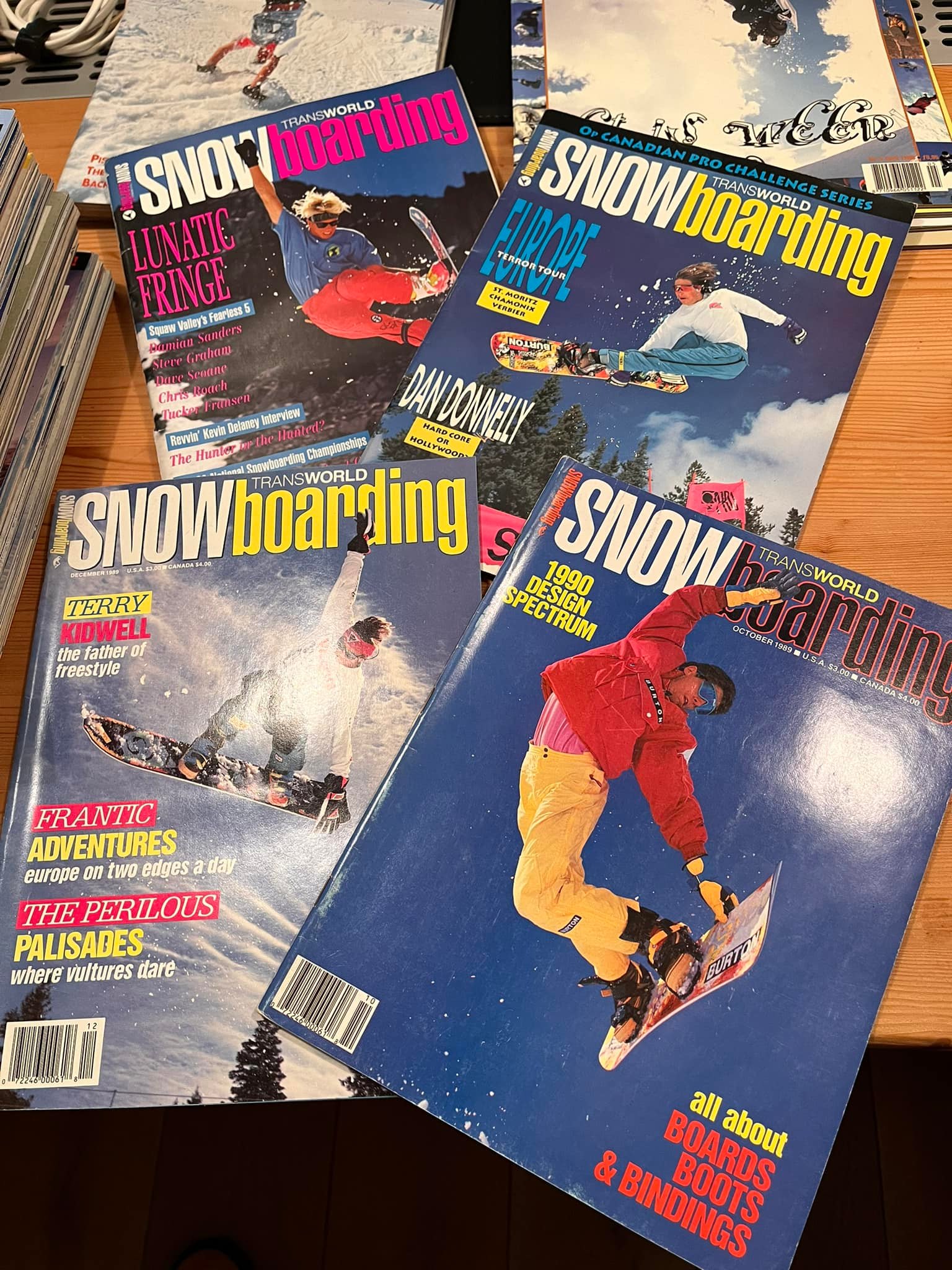 Where to find 87-89 Transworld snowboard magazines?