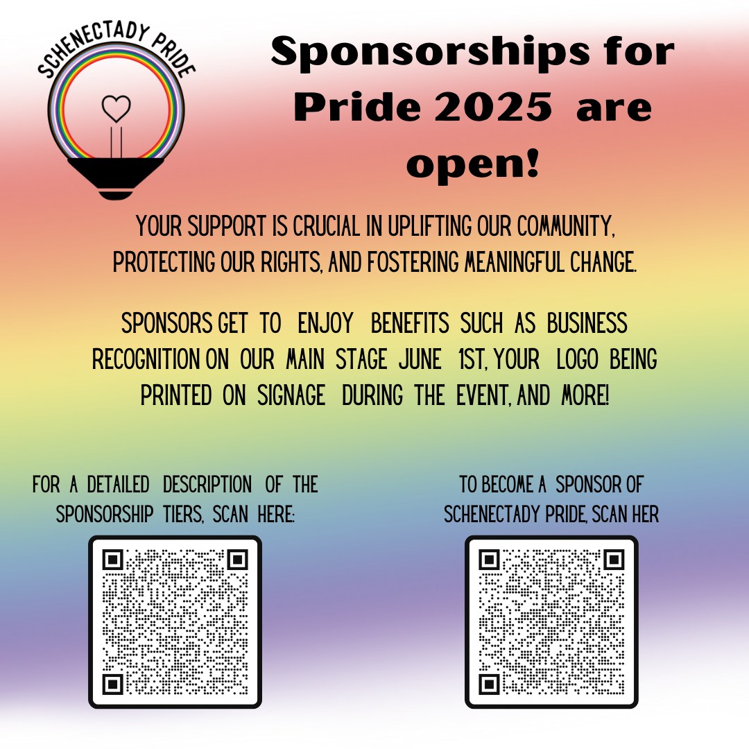 Schenectady - Sponsors are vital in helping us grow and foster our ...