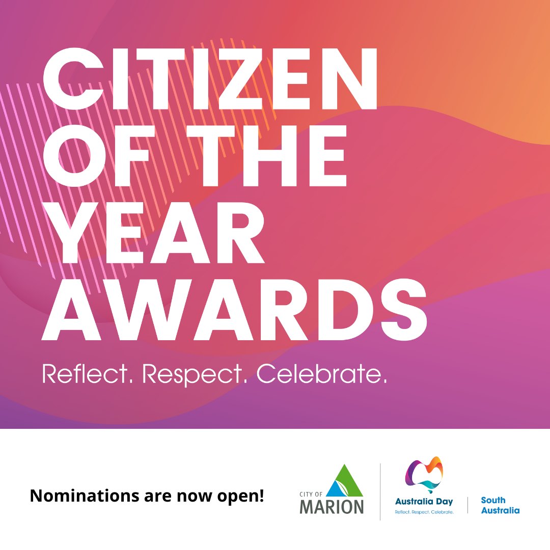 🚨 Final call out for nominations!🚨... - City of Marion Youth