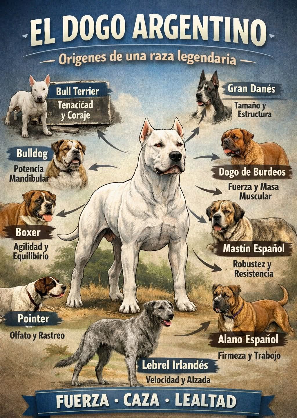 Yo - El Dogo Argentino no es un perro “más”. Es el resultado de un ...