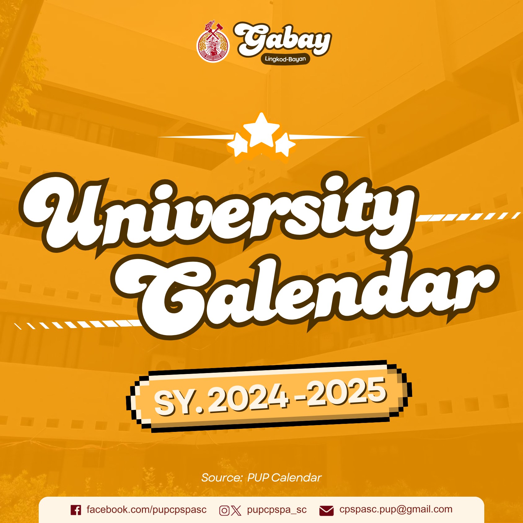 𝗔𝗗𝗩𝗜𝗦𝗢𝗥𝗬 | 𝙁𝙞𝙧𝙨𝙩 𝙎𝙚𝙢𝙚𝙨𝙩𝙚𝙧 𝘾𝙖𝙡𝙚𝙣𝙙𝙖𝙧 The Polytechnic University of the ...